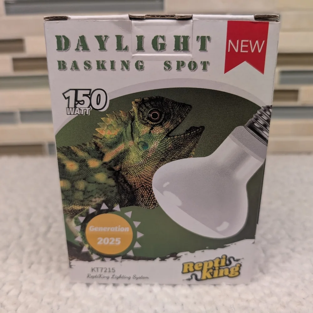 Repti King Daylight Basking Spot 150 Watt Reptile Bulb KT7215 2025 Generation